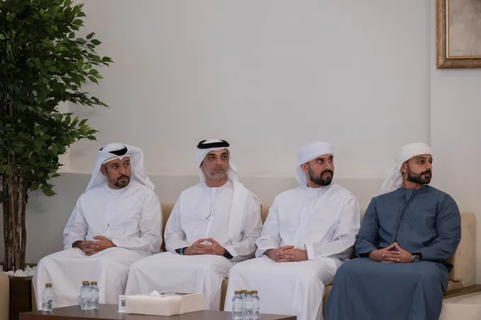 Zayed bin Mohamed bin Zayed offers condolences to Abdul Hamid Mohammed Abdul Hamid Al Hosani on the passing of his mother