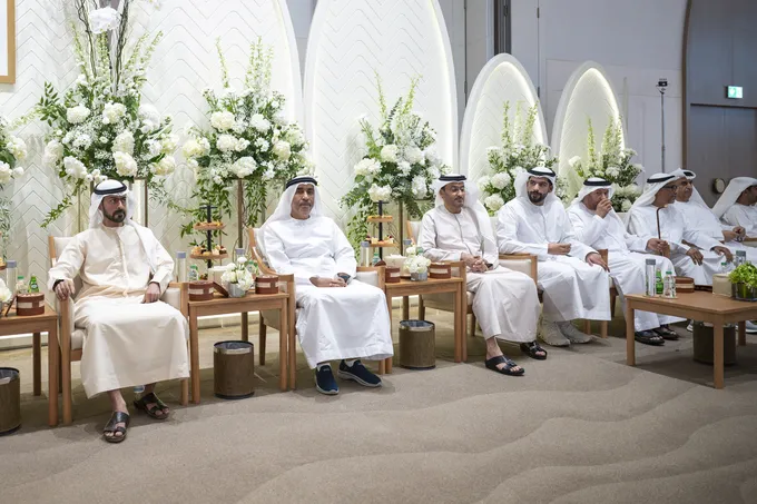 Khaled bin Mohamed bin Zayed attends Mohamed Ahmad Ali Al Hashimi wedding reception 