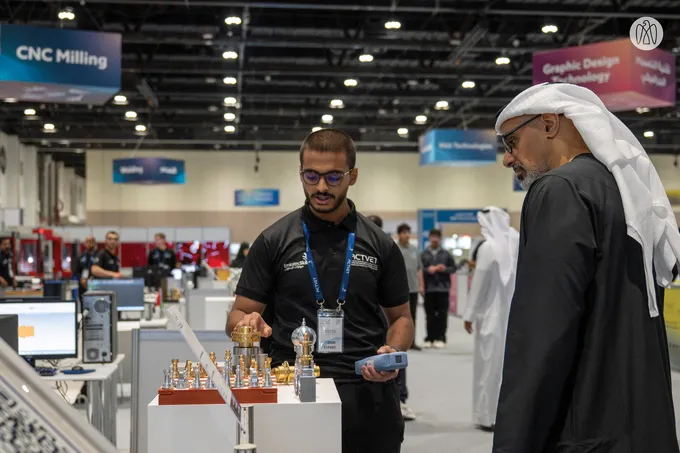 Khaled bin Mohamed bin Zayed attends 17th EmiratesSkills National Competition