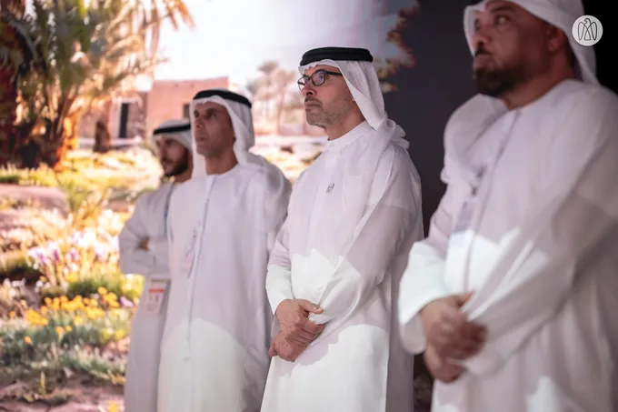 Hazza bin Zayed visits 23rd Abu Dhabi International Hunting and Equestrian Exhibition