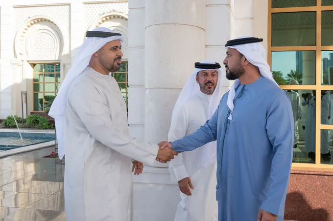 Theyab bin Mohamed bin Zayed offers condolences on the passing of Saeed bin Rashid Al Nuaimi