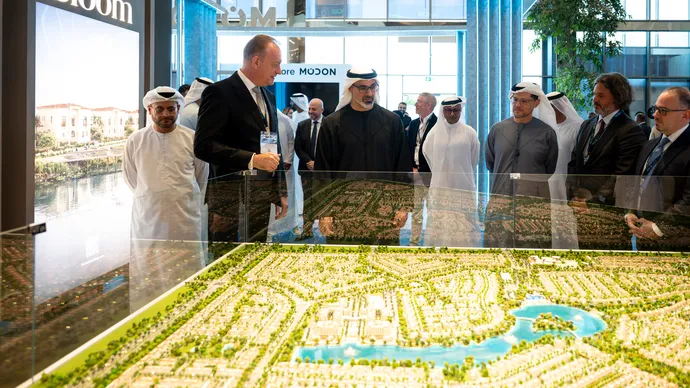 Khaled bin Mohamed bin Zayed attends Abu Dhabi Infrastructure Summit
