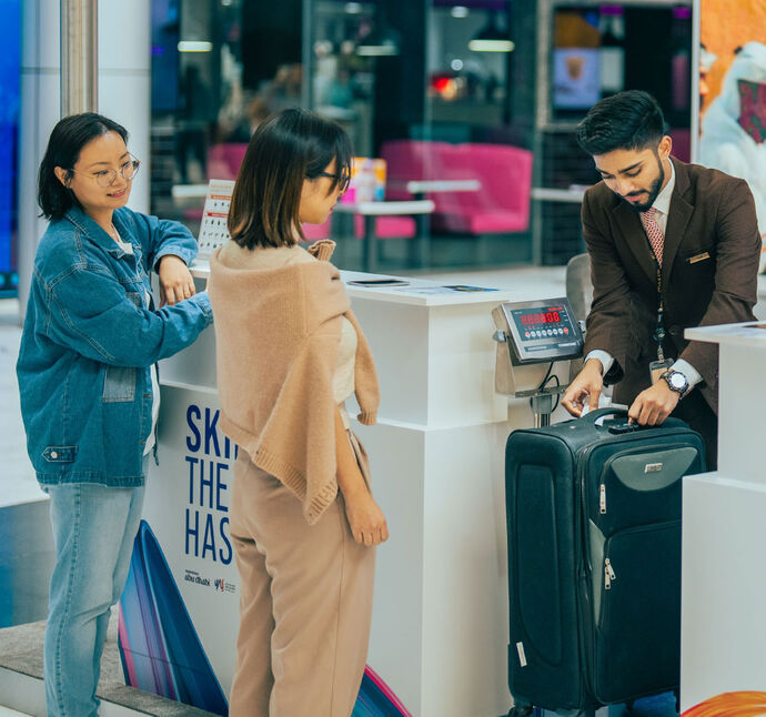 Zayed International Airport check-in services launch at Yas Mall