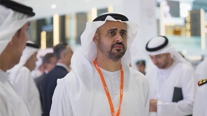 Theyab bin Mohamed bin Zayed attends 16th International Defence Exhibition (IDEX)