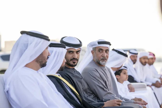 Zayed bin Mohamed bin Zayed attends Humaid Said Humaid Al Raqraqi Al Mazrouei wedding reception