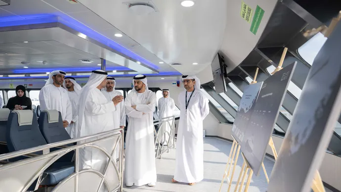 Hamdan bin Zayed visits Dalma Island and tours various development projects and vital service facilities