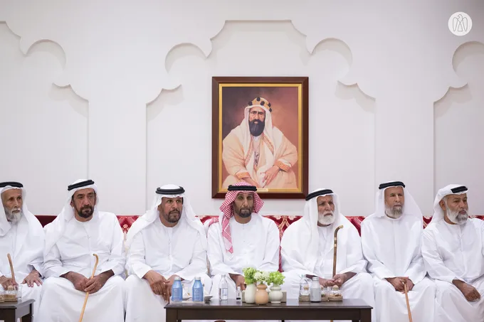 Hamdan bin Zayed receives well-wishers for holy month of Ramadan