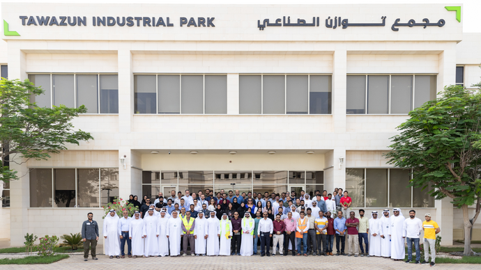 Tawazun Industrial Park, Abu Dhabi City Municipality and Tadweer (Abu Dhabi Waste Management Company) partner on Ghaf tree planting initiative