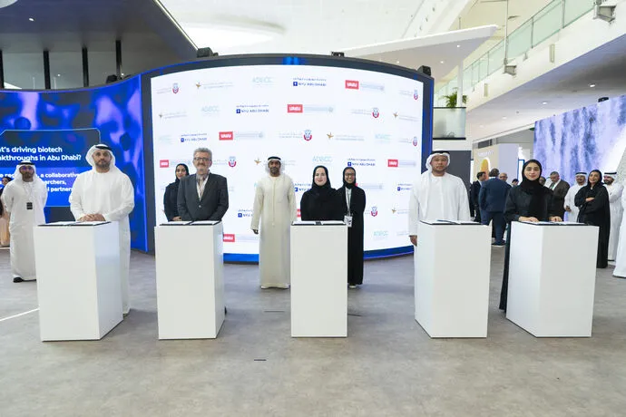 Abu Dhabi Investment Office and Department of Health – Abu Dhabi partner with Abu Dhabi Stem Cells Centre, New York University Abu Dhabi, and UAE University to advance life sciences R&amp;D in new Health, Endurance, Longevity, and Medicine (HELM) cluster
