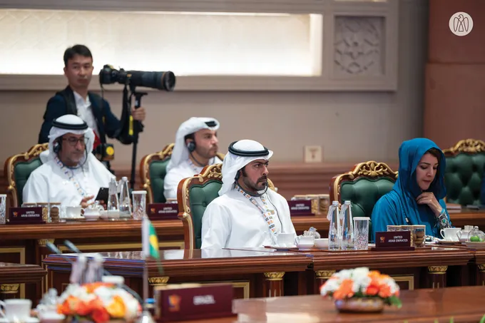 On behalf of the UAE President, Crown Prince of Abu Dhabi leads UAE delegation at 18th BRICS Summit