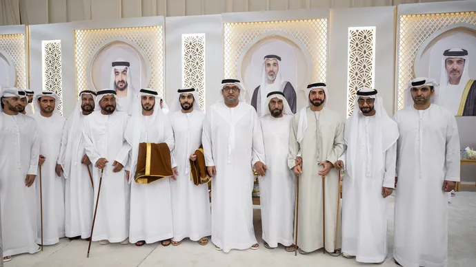 Mohammed bin Hamdan bin Zayed attends Al Ketbi weddings reception