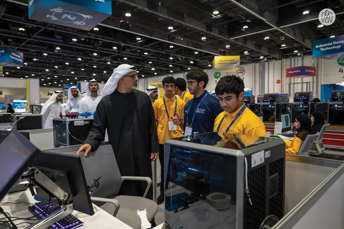 Khaled bin Mohamed bin Zayed attends 17th EmiratesSkills National Competition