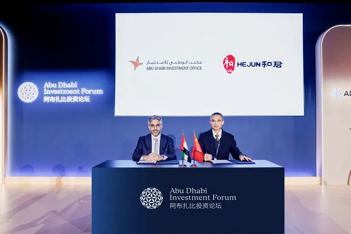 Abu Dhabi Investment Office signs strategic agreement with Hejun Group to accelerate Chinese investment in emirate