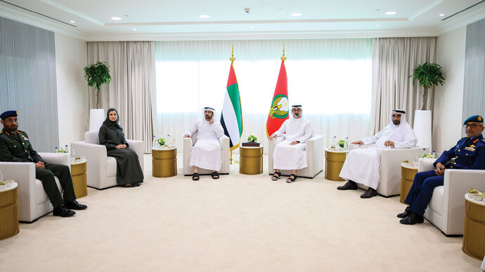 Khaled bin Mohamed bin Zayed and Hamdan bin Mohammed bin Rashid launch Sirb implementation phase driven by Emirati industrial sector