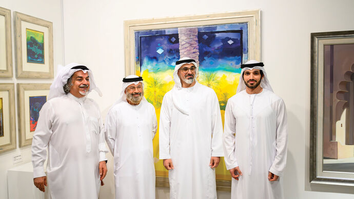 Khaled bin Mohamed bin Zayed inaugurates 15th edition of Abu Dhabi Art