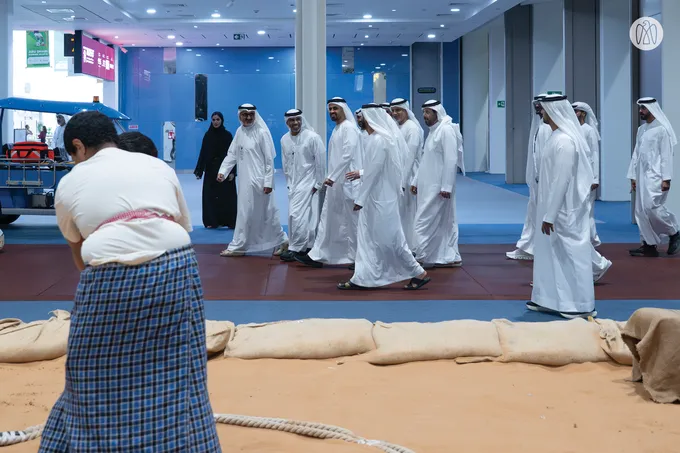 Theyab bin Mohamed bin Zayed visits Abu Dhabi Summer Sports 2026