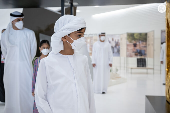 Khaled bin Mohamed bin Zayed visits UAE Pavilion and Terra – the Sustainability Pavilion at Expo 2020 Dubai