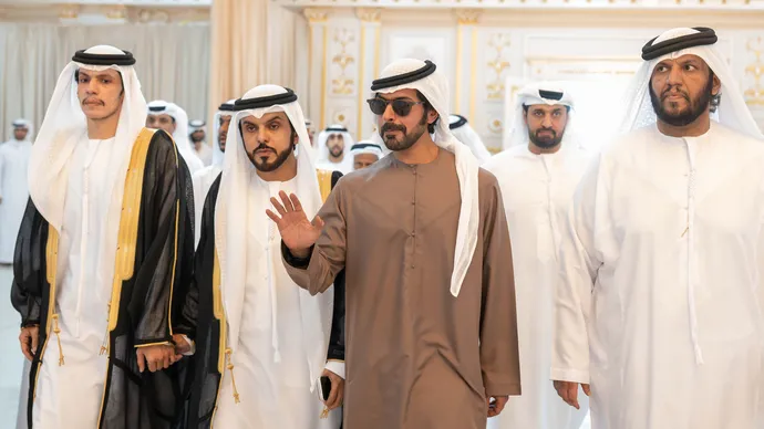 Khalifa bin Tahnoon bin Mohammed attends Al Rashdi family wedding reception