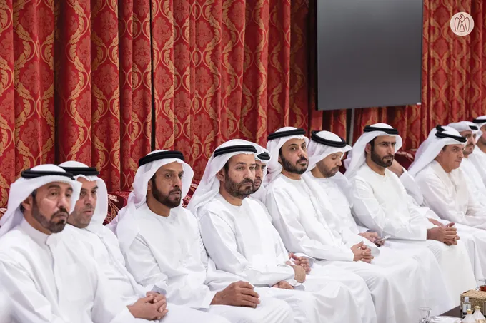 Hamdan bin Zayed receives well-wishers for holy month of Ramadan