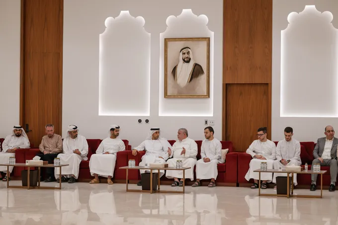 Khalid bin Zayed offers condolences on the passing of Alaa Nader Mushtaha