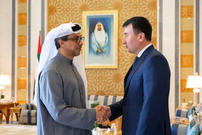 Mansour bin Zayed receives Uzbekistan’s Deputy Prime Minister