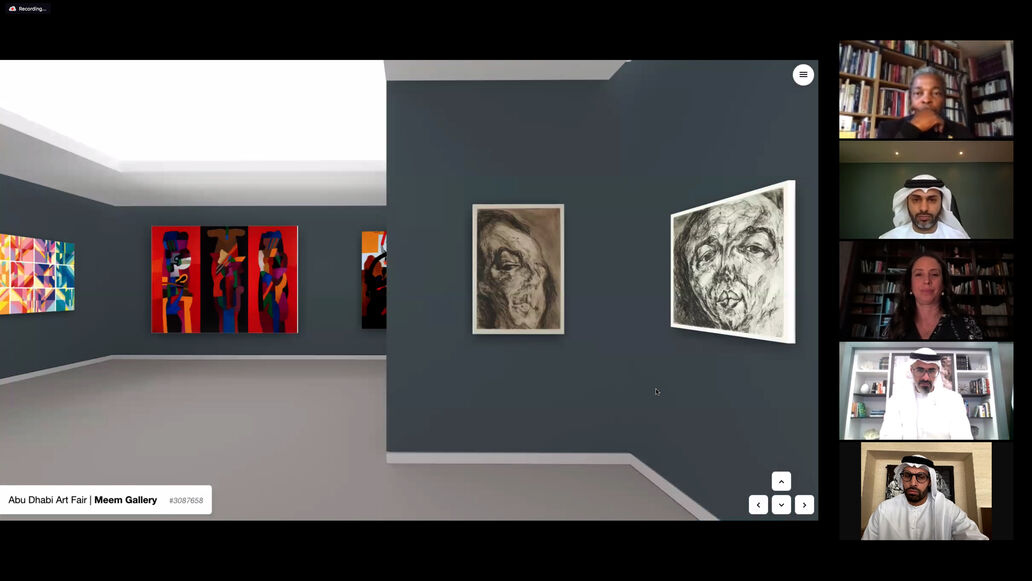 20201117 - KhaledMBZ - Attends Abu Dhabi Art Virtual Tour 25