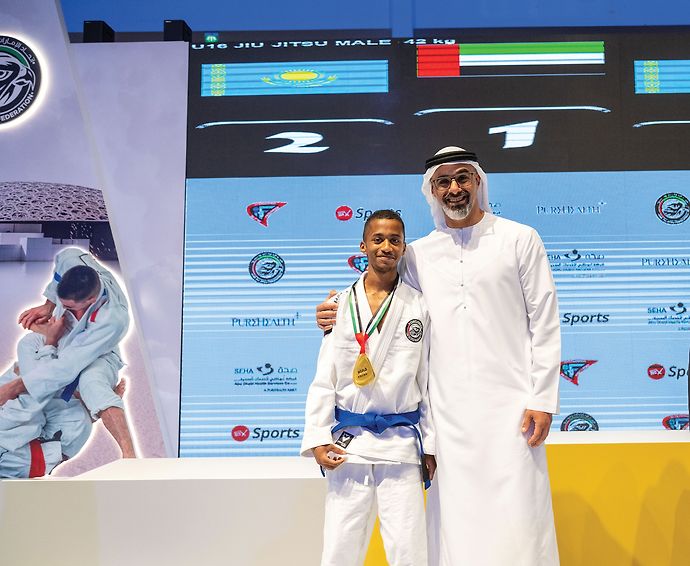 Khaled bin Mohamed bin Zayed inaugurates Jiu-Jitsu World Championship 2022 in Abu Dhabi