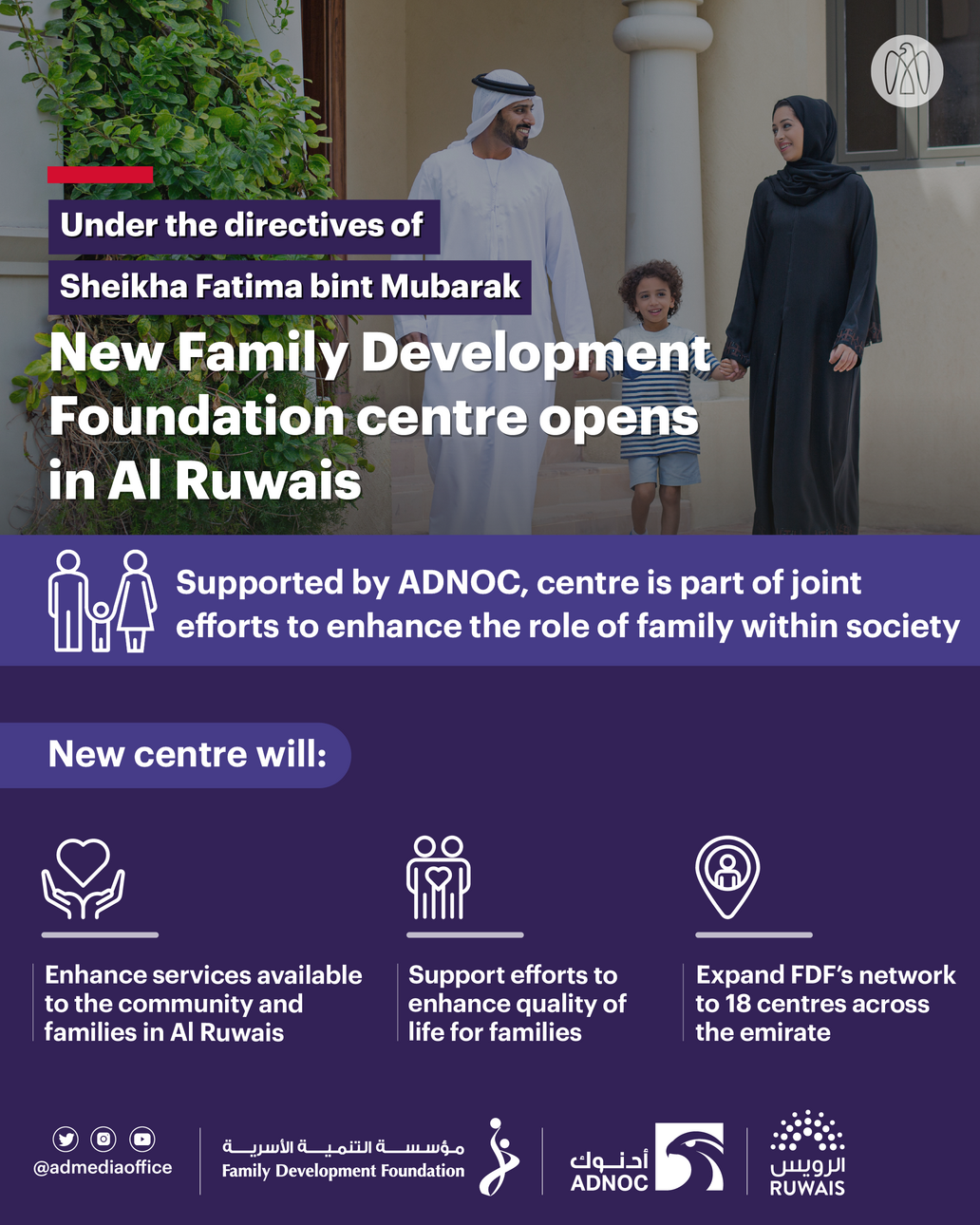 New Family Development Foundation centre opens in Al Ruwais