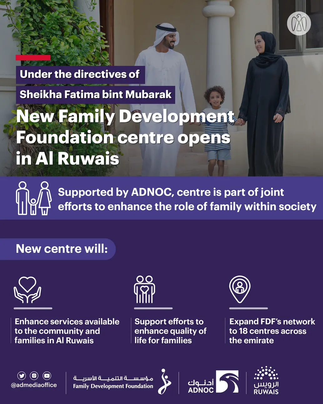 New Family Development Foundation centre opens in Al Ruwais