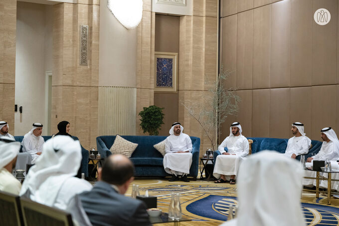 Theyab bin Mohamed bin Zayed attends inaugural Erth Zayed Philanthropies Forum in Abu Dhabi