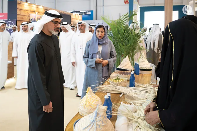 Khaled bin Mohamed bin Zayed visits Abu Dhabi International Hunting and Equestrian Exhibition (ADIHEX)