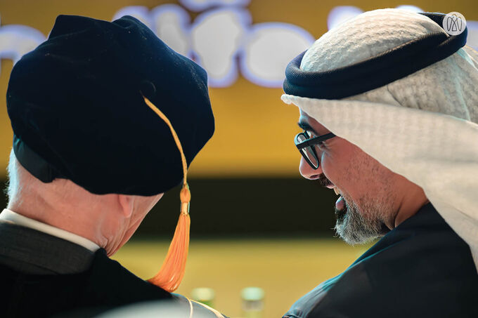 Khaled bin Mohamed bin Zayed attends Khalifa University graduation ceremony