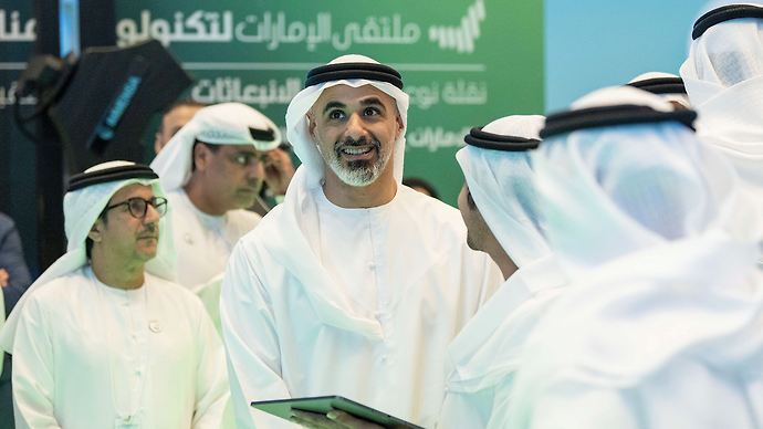 Khaled bin Mohamed bin Zayed visits first UAE Climate Tech forum