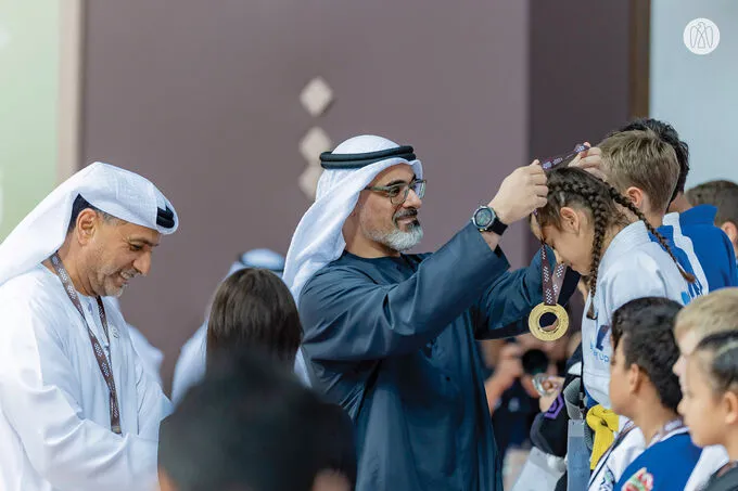 Crown Prince of Abu Dhabi attends fourth round of Khaled bin Mohamed bin Zayed Jiu-Jitsu Championship