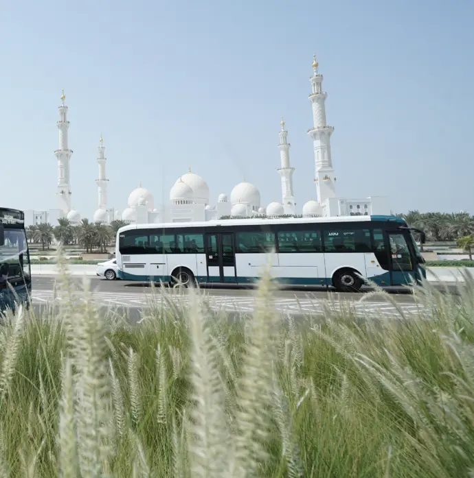 Abu Dhabi Integrated Transport Centre and Google provide public transport bus data on Google Maps to plan trips in real time