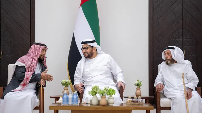 Hamdan bin Zayed receives well-wishers for holy month of Ramadan