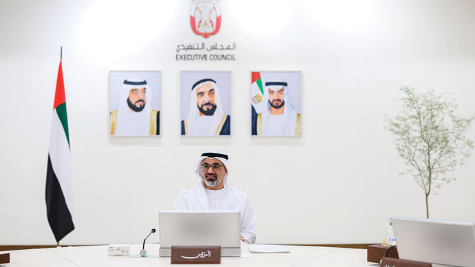 Khaled bin Mohamed bin Zayed chairs Abu Dhabi Executive Council meeting