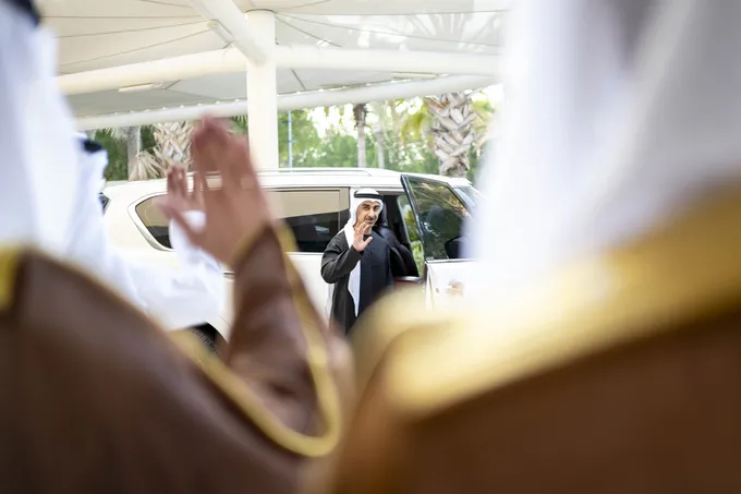 Hamdan bin Mohamed bin Zayed attends wedding reception of Sultan and Abdullah Ahmed Al Junaibi