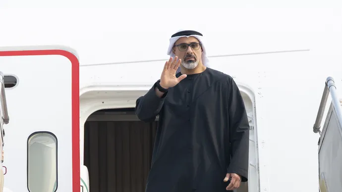 ولي عهد أبوظبي  يختتم زيارته إلى جمهورية الهند