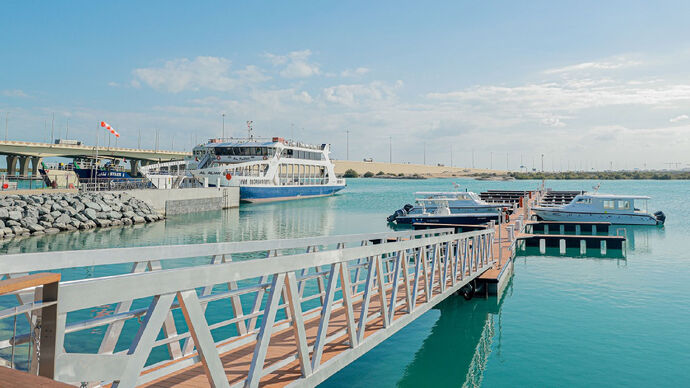Integrated Transport Centre inaugurates Saadiyat Marina &amp; Ferry Terminal and Rabdan Marina