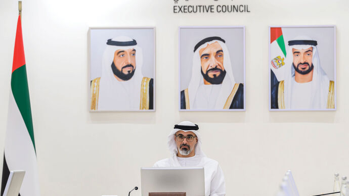 Khaled bin Mohamed bin Zayed chairs Abu Dhabi Executive Council meeting