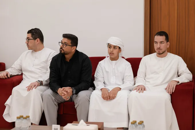 Khalid bin Zayed offers condolences on the passing of Alaa Nader Mushtaha