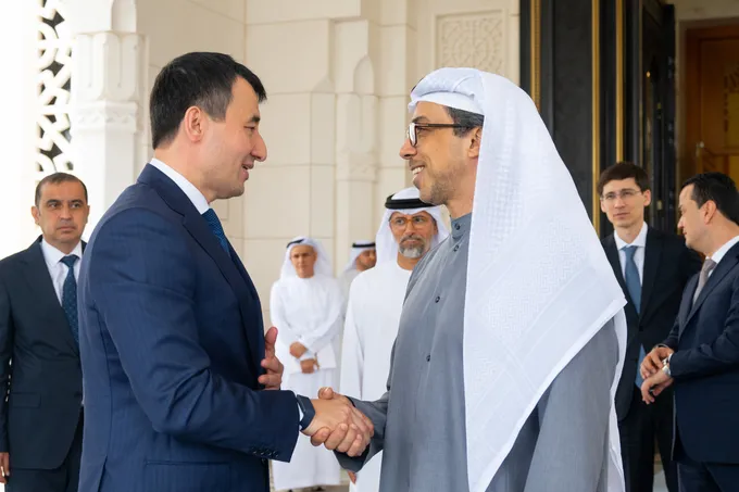 Mansour bin Zayed receives Uzbekistan’s Deputy Prime Minister