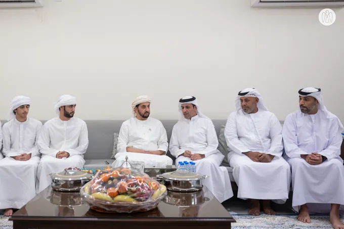 Hamdan bin Zayed reviews development projects on Dalma Island and meets with residents