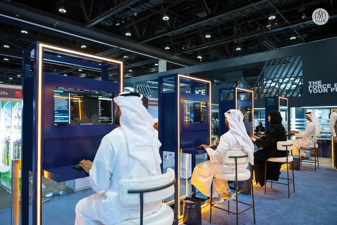 Khaled bin Mohamed bin Zayed visits UMEX and SimTEX 2026