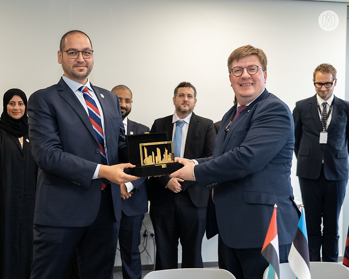 Statistics Centre - Abu Dhabi Delegation Visits Estonia to Exchange Experiences in Statistics and Research