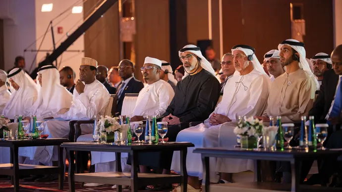 In the presence of the President of Chad.. Khaled bin Mohamed bin Zayed attends opening of the UAE–Chad Trade and Investment Forum