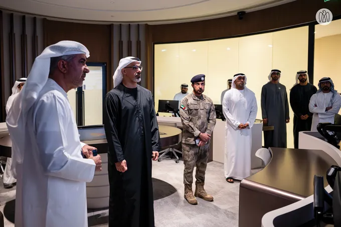 Khaled bin Mohamed bin Zayed reviews emergency readiness and response ecosystem at Unified Medical Operations Command Centre in Abu Dhabi