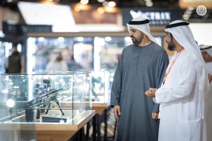 Theyab bin Mohamed bin Zayed visits 23rd Abu Dhabi International Hunting and Equestrian Exhibition