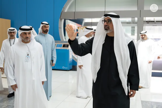 Khaled bin Mohamed bin Zayed visits Abu Dhabi International Hunting and Equestrian Exhibition (ADIHEX)